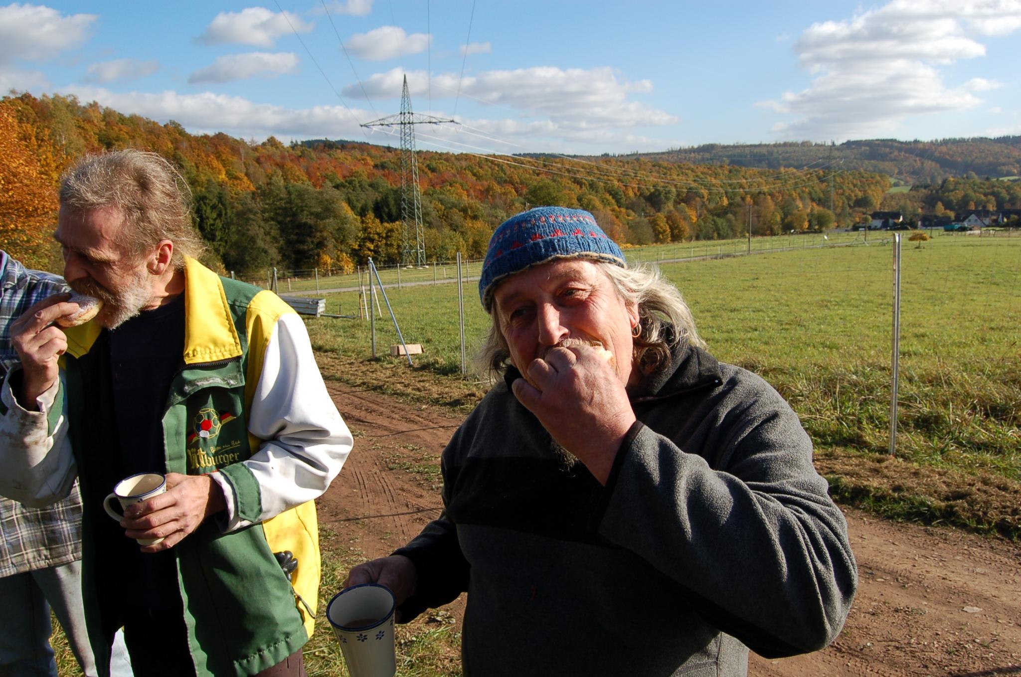 Errichtung des Wildschutzzauns